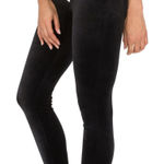 Spanx NWT  VELVET LEGGINGS PANTS Black #2070 Slimming Holiday Sexy Party S M or L Photo 0