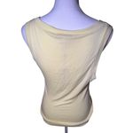 NWT Favorite Daughter Tank Top Size L Limeade Yellow Ribbed Knit Casual Size L Photo 3