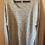 Leo & Nicole  Light Gray Scoop Neck Sweater xxl Photo 0