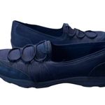 Baretraps  Size 6.5  Navy Synthetic Slip On Flats Loafers Photo 1