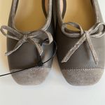 C.Paravano Women's Pump Square Toe Low Block Heels, Grey, Size 39/8 Photo 9