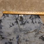 L'Agence LA'T by  Soft Tie Dye Dark Gray Gray Marble Blue Size 25 Cotton USA Photo 3