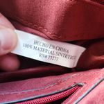 Croft & Barrow Vegan Leather Shoulder Bag Maroon Photo 3