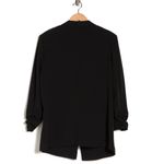 T Tahari NWT Collarless Open Front Blazer Black SZ-2X Photo 4