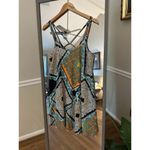 Tiana B  White Size Small Floral Knee Length Sleeveless Dress Photo 1