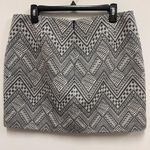 Ever New Melbourne Blue & White Woven Fully Lined Mini Skirt Size US 12 Photo 1