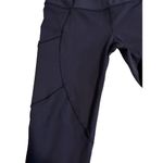 Lululemon  Leggings Women's Blue Mesh Sheer Side Panels High Rise Size 6 Photo 3