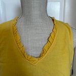 Briggs New York Ladies' Ruffle V-Neck Linen Blend Dress Sz M Brand New Photo 1