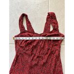 Vintage Midi Dress Womens 6 Black Red Sweetheart Romantic 90s Cocktail Party Size 10 Photo 6