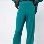 ZARA NEW Straight Leg Linen Blend Knit Pants in Size Small Photo 3