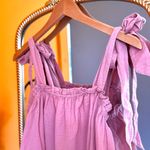 Outerknown  Dusty Pink Organic Cotton Tank Top NWT S Photo 3