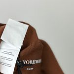 We Wore What  Ribbed Romper Brown Stretch Sleeveless Athleisure Pilates XS NWT Photo 8