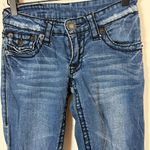 True Religion Women's Distressed Jeans in Deep Blue Photo 1