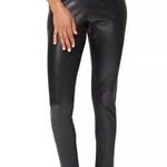 Mario Serrani pull on black faux leather pants size large NWT Photo 0