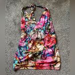 Euro Y2K Floral Halter Top Photo 3