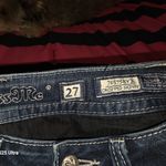 Miss Me  Makeover Essentials Dark Blue Embellished Skinny Jeans Photo 3