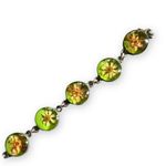 None Floral Resin Sterling Silver Bracelet Photo 7