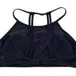 Lululemon Women’s Black See The Sea High Neck Swim Top size D Photo 4