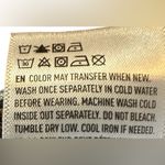 American Eagle  Womens Cargo Jeans Medium Wash Stretch Wide Leg Size 10 Regular Photo 7