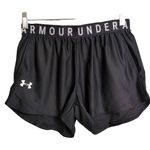 Under Armour NWT Black HeatGear Loose Fit Athletic Shorts Small Photo 0