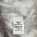 Lulus Lulu’s Blue and White Lined Romper Size Small Photo 5