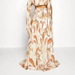 Andrea Iyamah  Thema Eucalyptus Cover Up Wide Leg High Rise Pants, NWT, Size XXL Photo 6