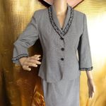 Kasper For ASL Petite Skirt Suit 2 Piece Set Size 6P Skirt Suit Ensemble Photo 3