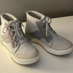 Sorel  Green and Gray High-Top Sneakers Photo 2