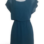 City Triangles Back Cutout Dress Blue Size M Photo 0