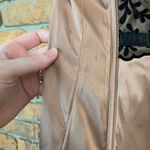 Ambrielle Satin Corset Lingerie Lace Lightly Lined Underwire Shapewear Large Brown Photo 4