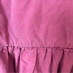 Tradlands Nico Tencel Linen Mini Dress in Size Medium Pink Photo 3