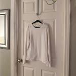 Abercrombie & Fitch  White Large Essentials Baby Tee Long Sleeve Photo 1