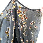 Love Sam  INTERMIX Cold Shoulder Floral Top Size Small Photo 3