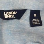 Lands' End Blue Linen Tunic NWT Size Medium Preppy Blue Tunic Photo 5