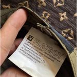Playboy Vintage Monogram Brown/Khaki Bucket Hat Photo 3