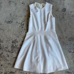 Rebecca Taylor  White Sleeveless Textured Cocktail Dress - 8 Photo 7