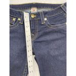 True Religion Women's Billy Low Rise Straight Dark Jeans Size 32x34 Photo 4