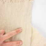Echo Soft Beige Knit Scarf Unisex Men Women One Size White Photo 8