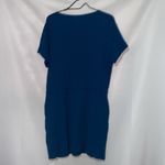 Cupshe NWT WO SIZE LARGE ROYAL Blue Short Sleeve Dress CASUAL DRAWSTRING WAIST Photo 10
