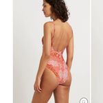 Bond Eye Australia Garden Floral Tied Together One Piece Swimsuit Pink Size L Photo 8