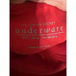 Victoria's Secret  Red Ribbed Tank Top Sleeveless Scoop Neck Basic Layering Top Photo 4