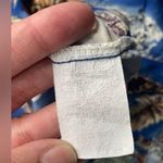 Vintage Hilo Hattie blue pal trees Hawaiian print button down blouse, size XS Photo 8