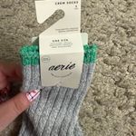 Aerie Tri-Tone Colorblock Marled Glinda & Elphaba Wicked Crew Socks Set NWT Photo 7