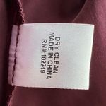 Plum color Rayon Cascade Waterfall front jacket with striped sleeves. Sz. 2X Photo 7