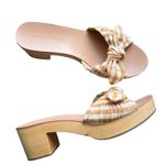 Loeffler Randall  - Regina Clog Plaid Slide Sandals Sz 7 Photo 1