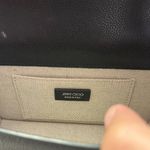 Jimmy Choo Cheri Paris Black Crossbody Bag with Silver Chain Photo 6