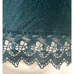 Chloe K  green lace short  sleeved top Photo 4