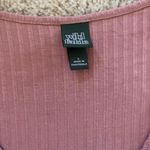 Wild Fable Pink V Neck Ribbed Top Photo 3
