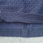  Eyelet Skirt | J. Crew Navy Blue Eyelet Above Knee Skirt Photo 2