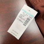 Maurice's NWT  Luxe Pocket 8” Super High Rise Bike Shorts in Rust Size X-Small Photo 3